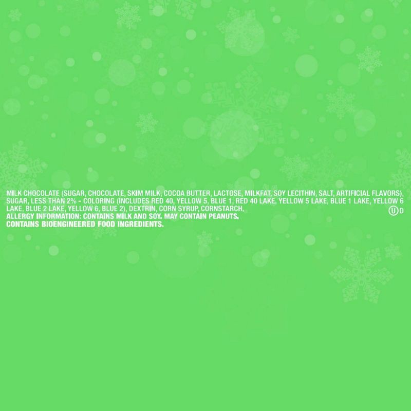 slide 8 of 10, M&M's Holiday Milk Chocolate Minis Christmas Candy Tube - 1.08oz, 1.08 oz