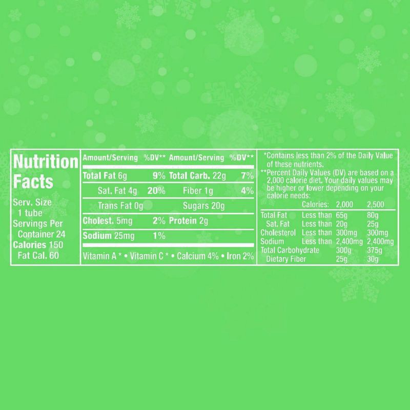 slide 9 of 10, M&M's Holiday Milk Chocolate Minis Christmas Candy Tube - 1.08oz, 1.08 oz