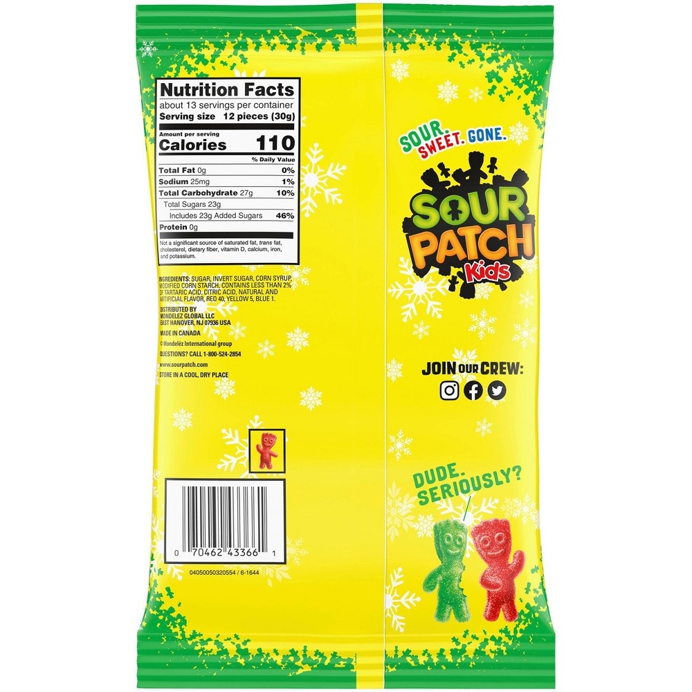 Sour Patch Kids Red & Green Soft Chewy Candy 14 oz | Shipt