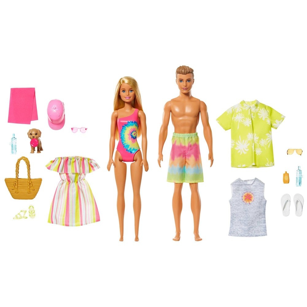 slide 5 of 6, Barbie Pool & Convertible Bundle Playset, 1 ct