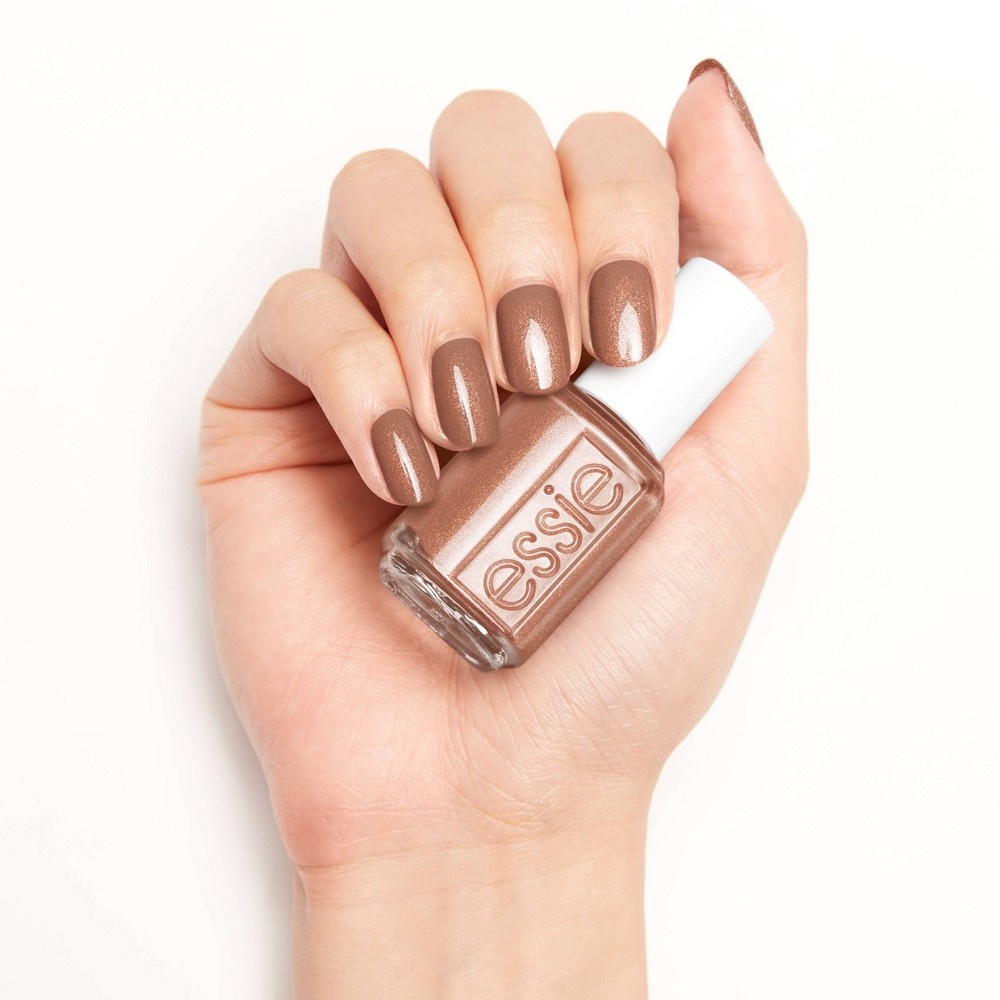 slide 3 of 9, essie Spring Trend 2021 Nail Polish - Light As Linen, 0.46 fl oz