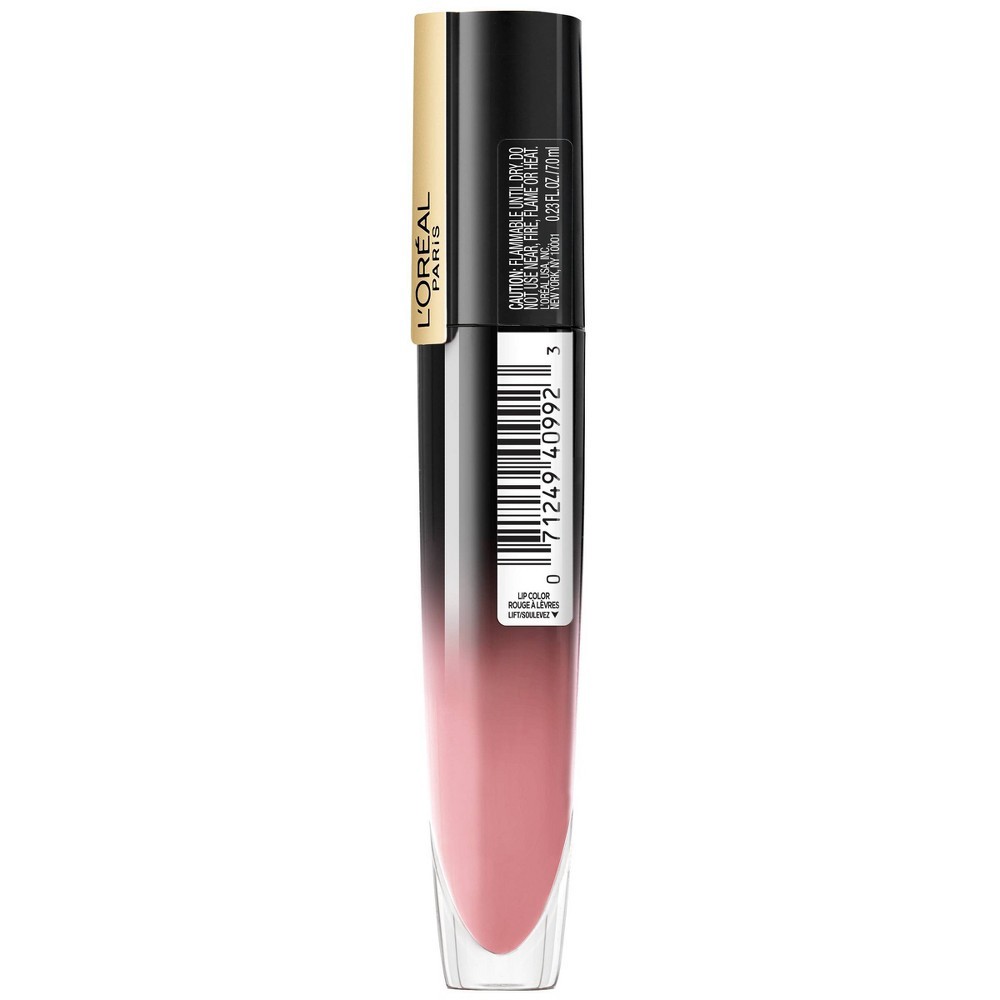 L'Oreal Paris Brilliant Signature Shiny Lip Stain Lipstick with Precision Applicator Be