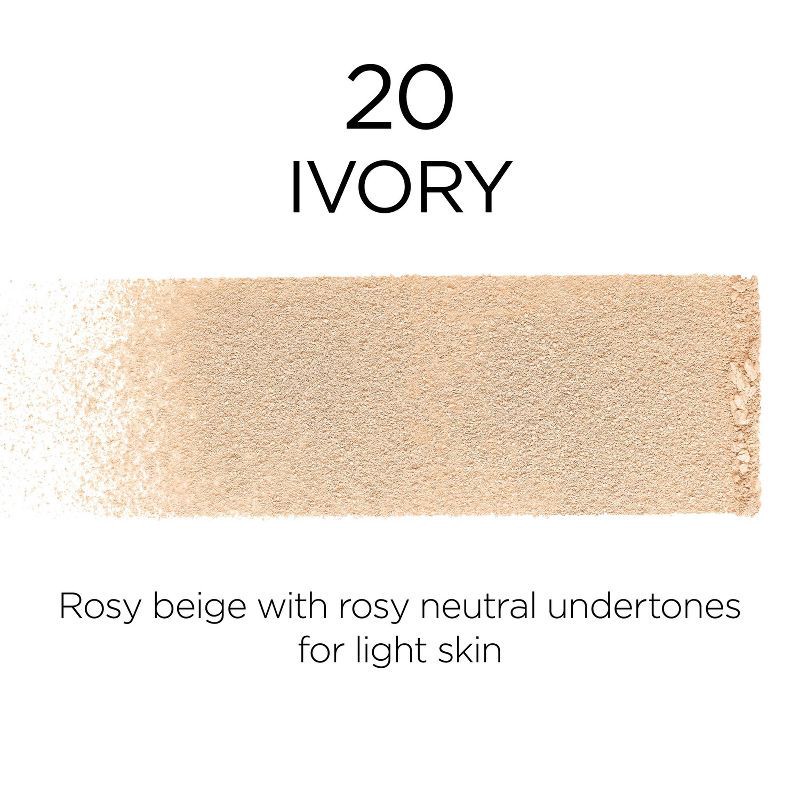 slide 2 of 7, L'Oreal Paris Infallible Up to 24H Fresh Wear Foundation in a Powder - Ivory - 0.31oz, 0.31 oz