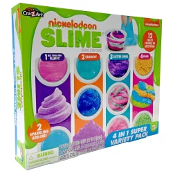 Nickelodeon 4-in-1 Super Variety Slime Pack