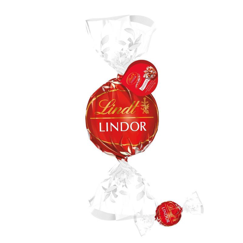 slide 8 of 8, Lindt LINDOR Christmas Milk Chocolate Truffle Candy Maxi Ball - 8.8oz, 8.8 oz