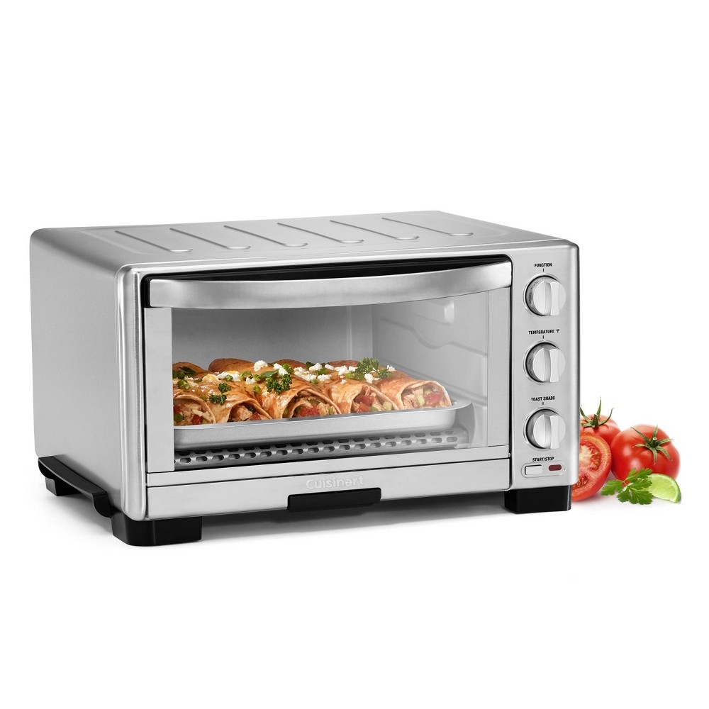 slide 2 of 5, Cuisinart Toaster Oven Broiler - Stainless Steel - TOB-1010, 1 ct