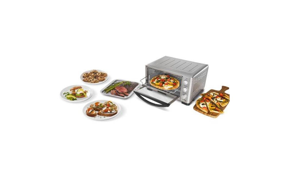 slide 5 of 5, Cuisinart Toaster Oven Broiler - Stainless Steel - TOB-1010, 1 ct