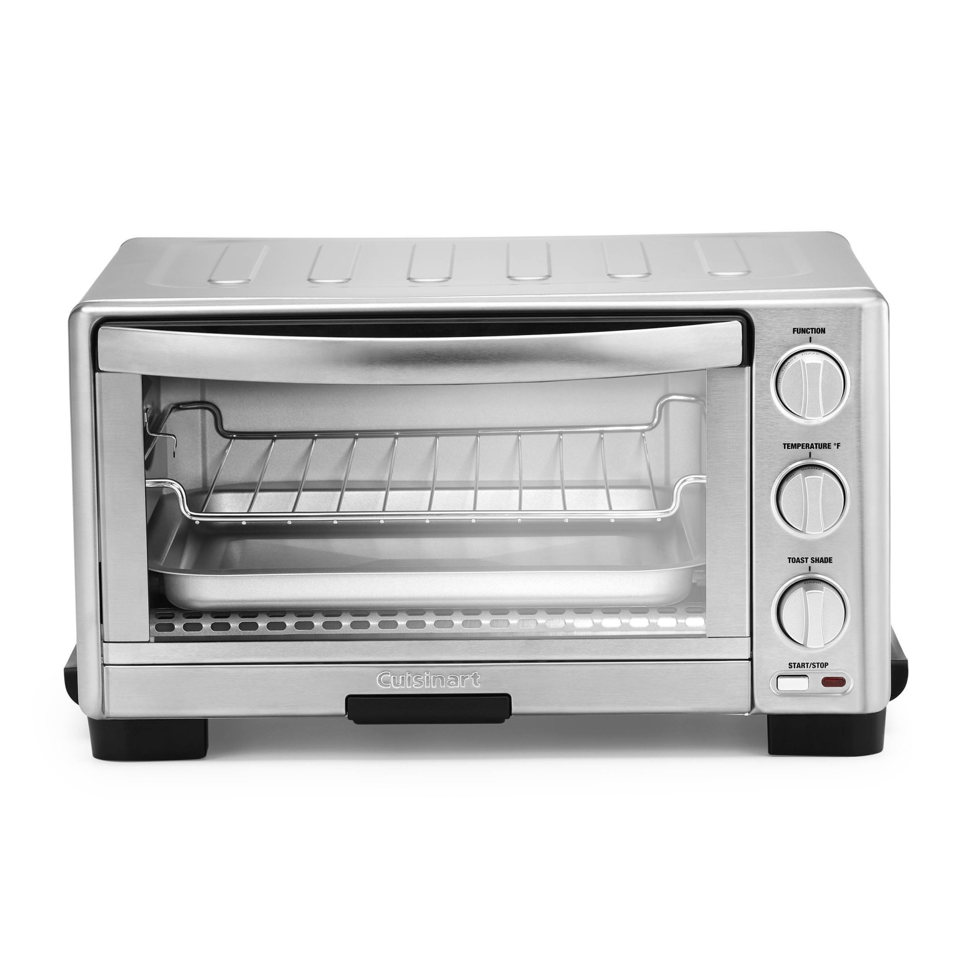 slide 1 of 5, Cuisinart Toaster Oven Broiler - Stainless Steel - TOB-1010, 1 ct