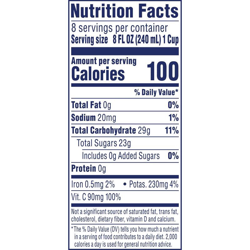 slide 10 of 10, Ocean Spray 100% Juice Cranberry Blend – 64 fl oz Bottle, 64 fl oz