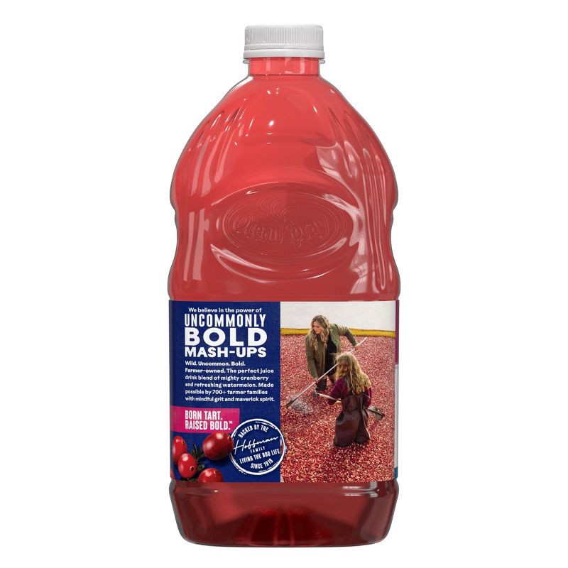 slide 2 of 12, Ocean Spray Cran-Watermelon Juice - 64 fl oz Bottle, 64 fl oz