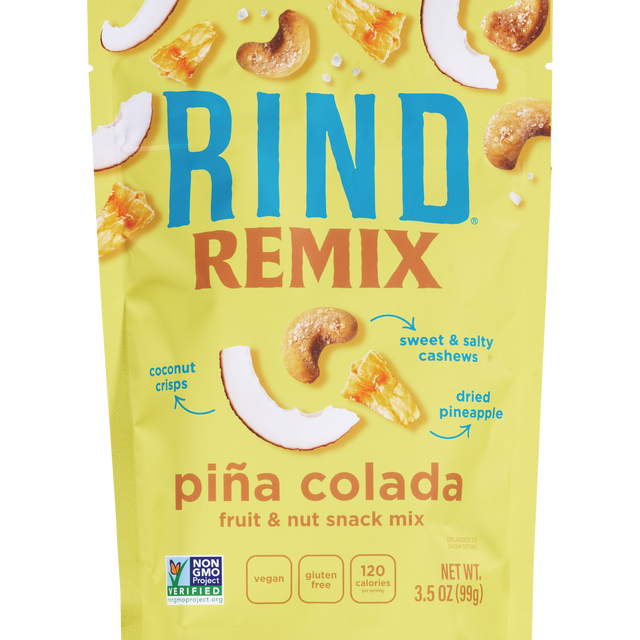 slide 1 of 1, RIND Pina Colada Remix Snack Mix, 3.5 Oz, 3.5 oz