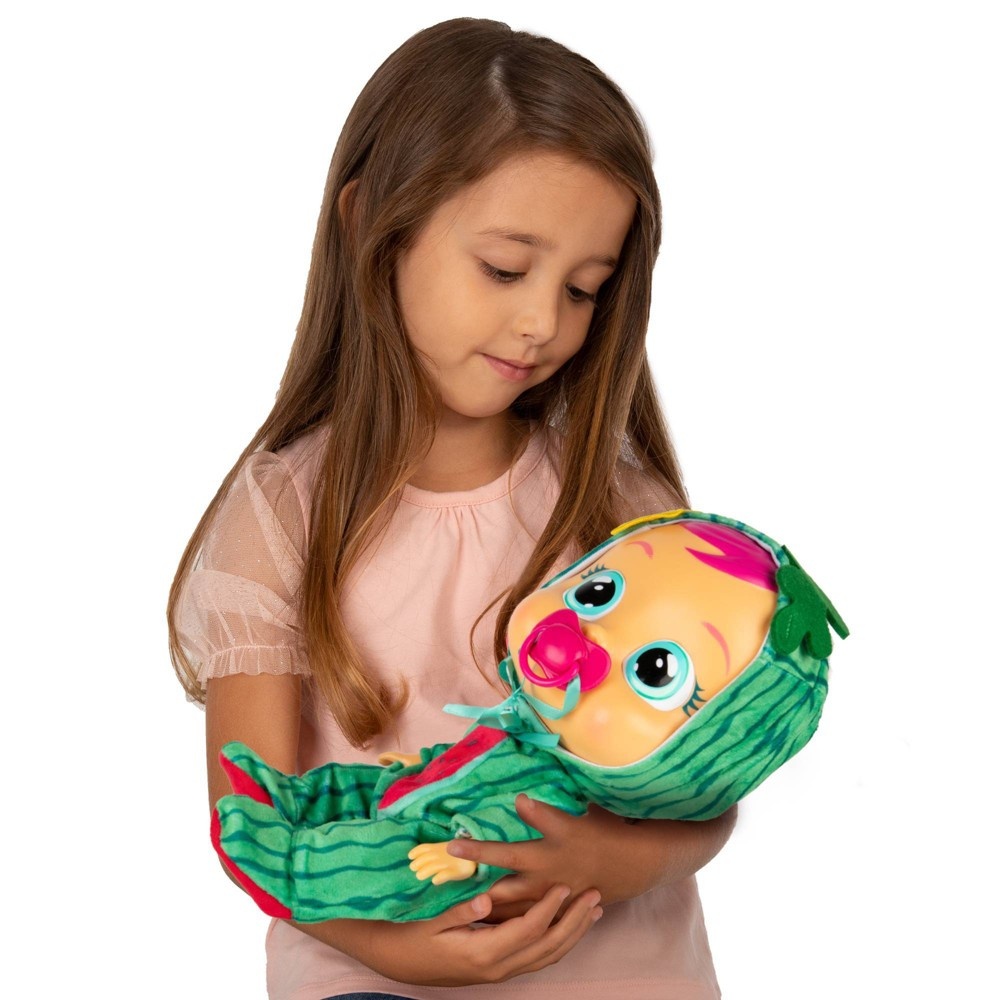 slide 4 of 9, Cry Babies Tutti Frutti Mel the Watermelon Scented Doll, 1 ct