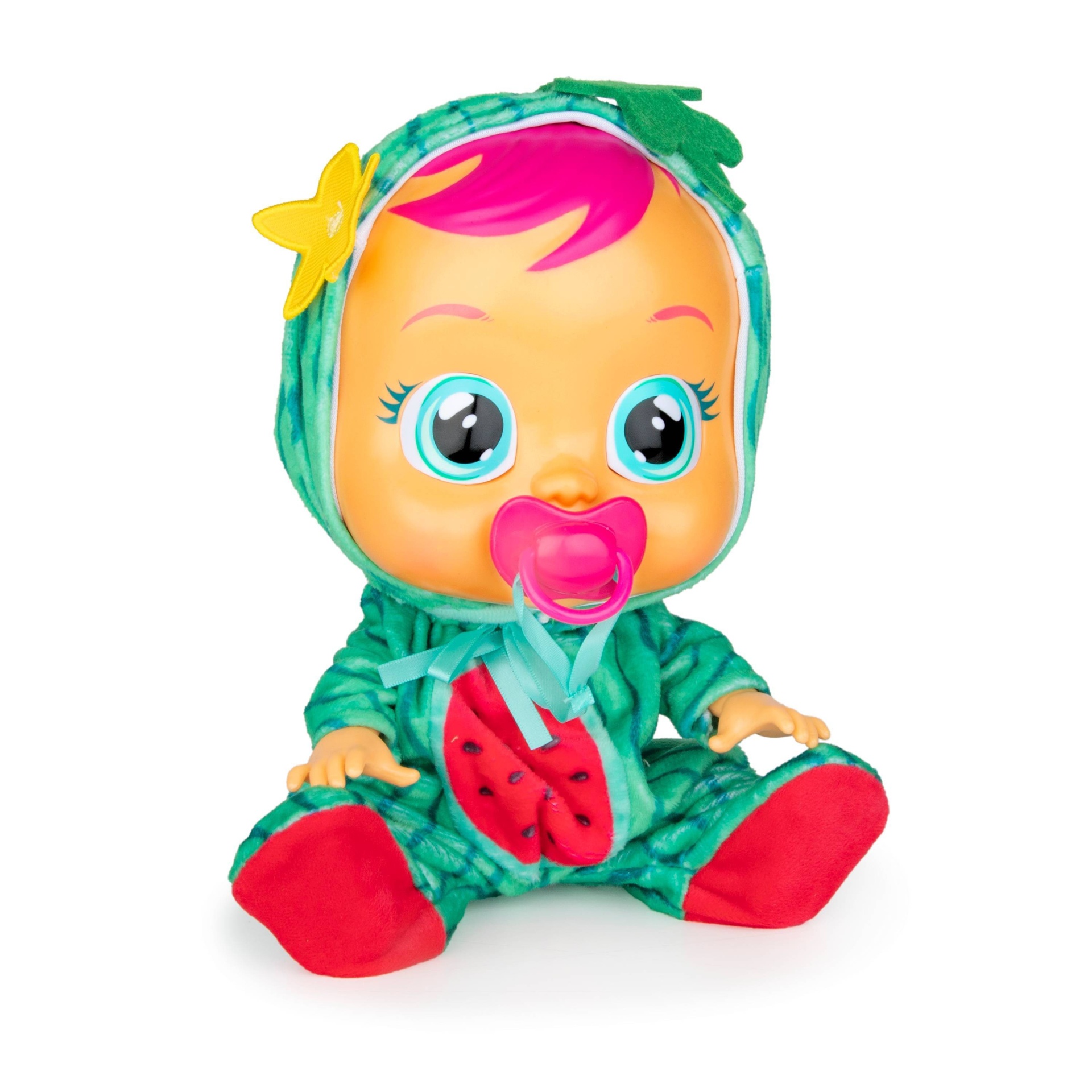 slide 1 of 9, Cry Babies Tutti Frutti Mel the Watermelon Scented Doll, 1 ct