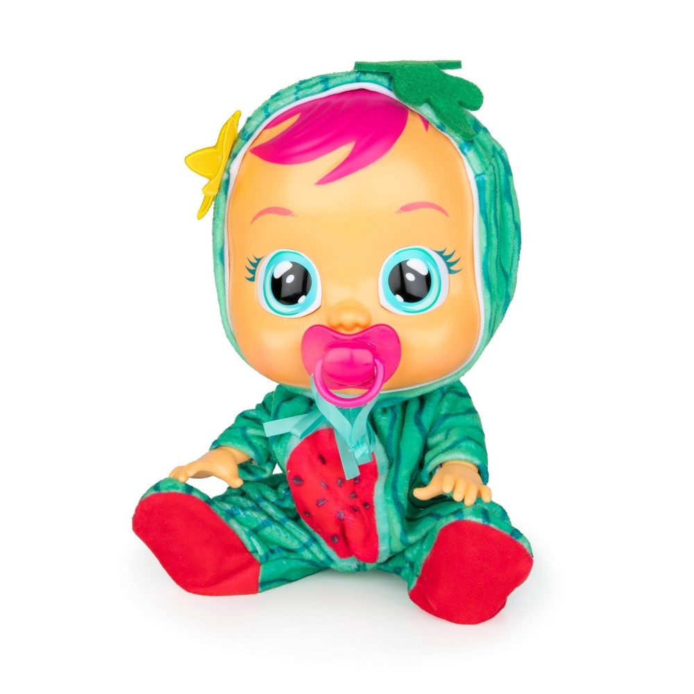 slide 8 of 9, Cry Babies Tutti Frutti Mel the Watermelon Scented Doll, 1 ct