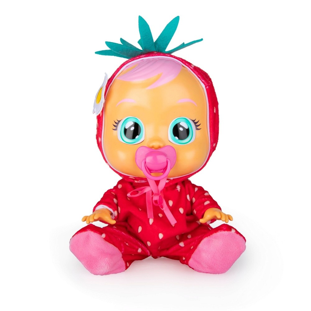 slide 3 of 11, Cry Babies Tutti Frutti Ella The Strawberry Scented Doll, 1 ct