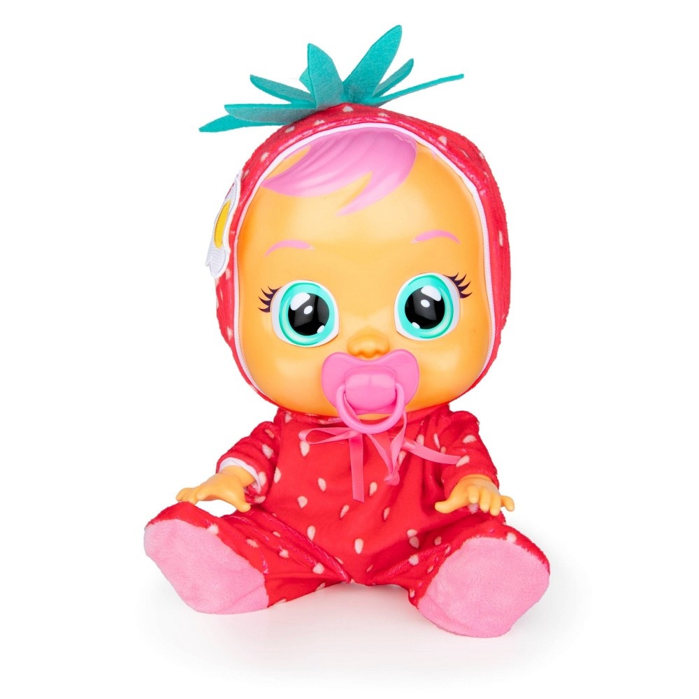 slide 10 of 11, Cry Babies Tutti Frutti Ella The Strawberry Scented Doll, 1 ct