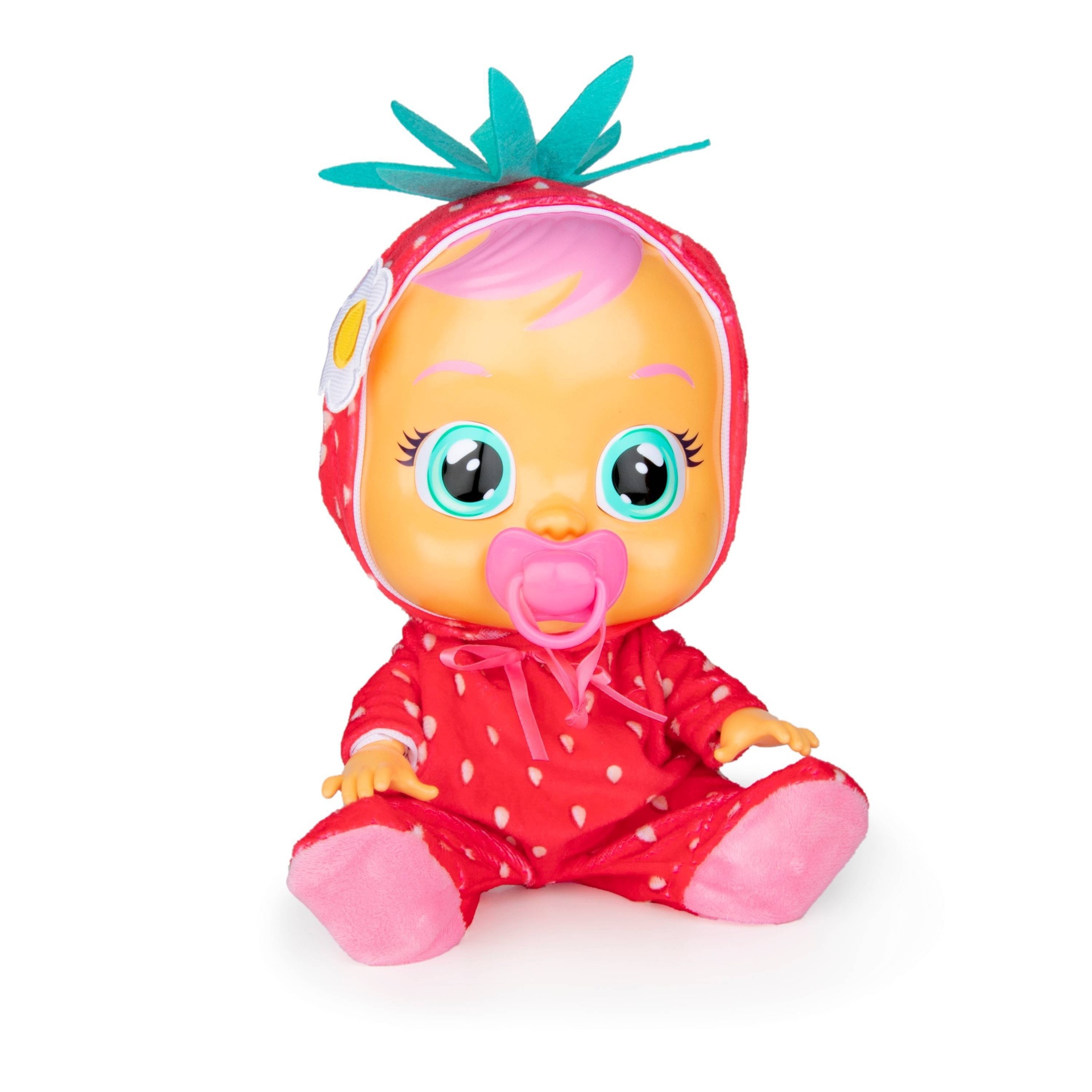 slide 1 of 11, Cry Babies Tutti Frutti Ella The Strawberry Scented Doll, 1 ct