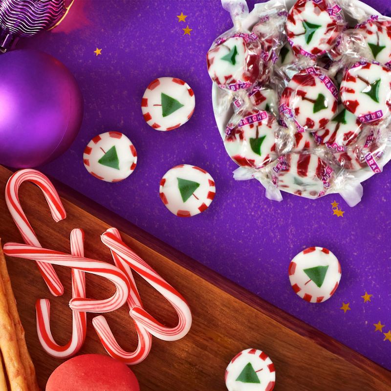 slide 6 of 7, Brach's Christmas Candy Peppermint Nougats - 11oz, 11 oz