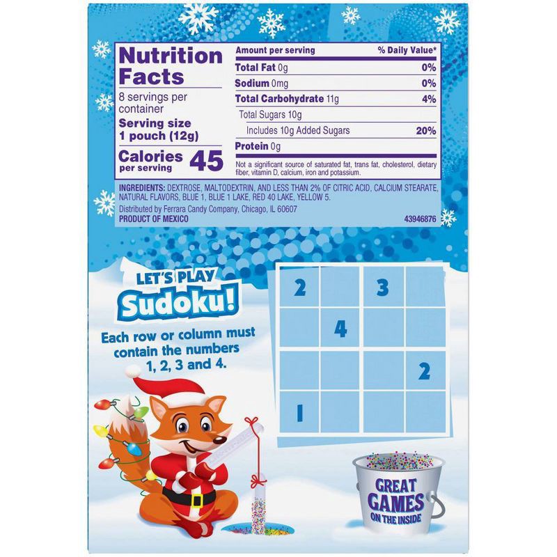 slide 5 of 6, Lik-M-Aid Fun Dip Christmas Fun Book - 3.44oz, 3.44 oz