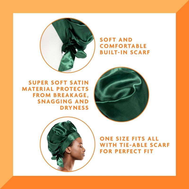 slide 5 of 6, Cantu Satin Tie Bonnet - 1pc, 1 ct