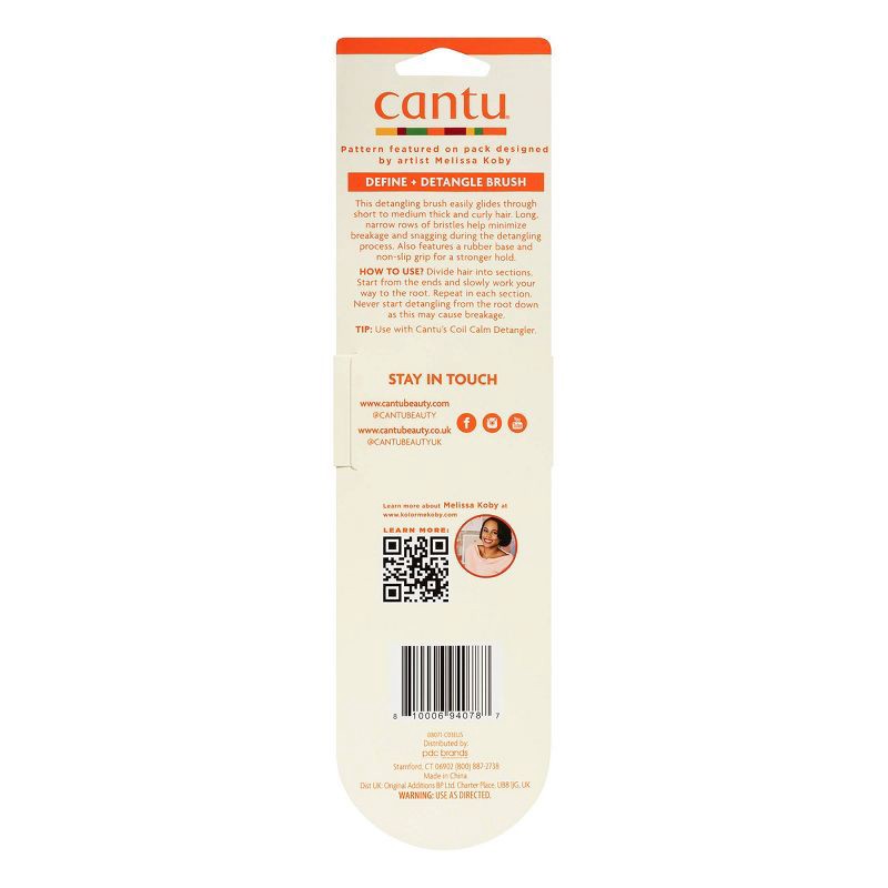 slide 6 of 6, Cantu Narrow Detangling Hair Brush - 1p, 1 ct