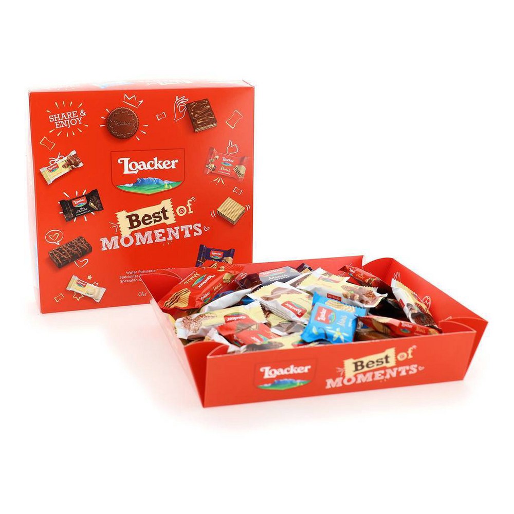 slide 5 of 5, Loacker Holiday Best of Moments Assorted Gift Box - 14.11oz, 14.11 oz