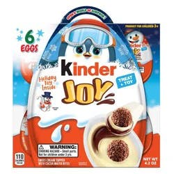 Kinder Joy Christmas Multipack - 4.2oz/6ct