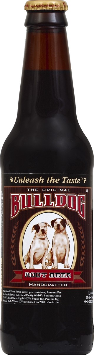 slide 2 of 4, Bulldog Root Beer 12 oz,