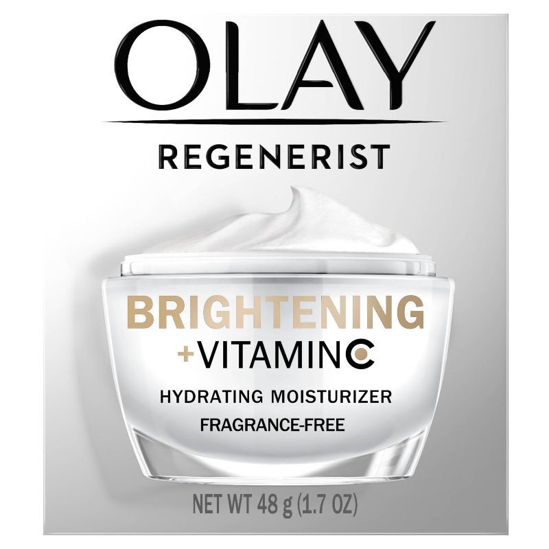 slide 2 of 10, Olay Regenerist Brightening Vitamin C Face Moisturizer - 1.7oz, 1.7 oz