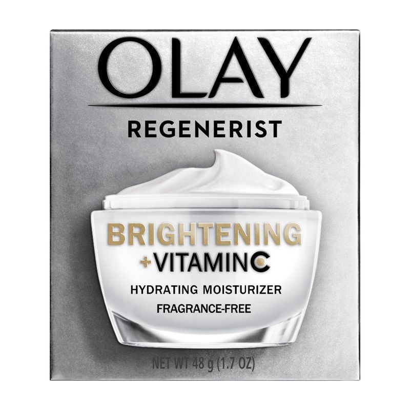 slide 7 of 10, Olay Regenerist Brightening Vitamin C Face Moisturizer - 1.7oz, 1.7 oz