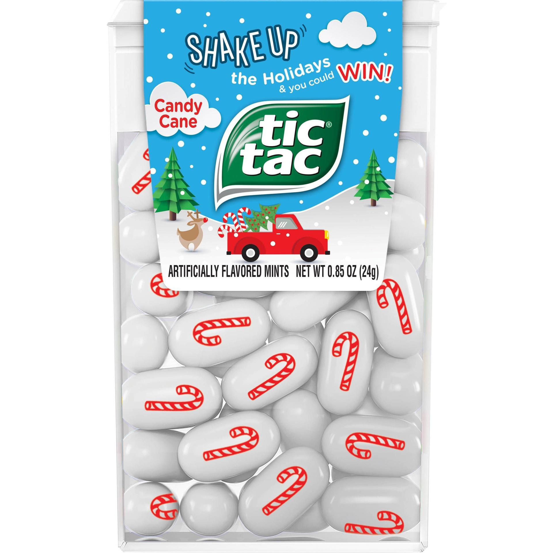 Tic Tac Holiday Candy Cane Mints 0.84 oz Shipt