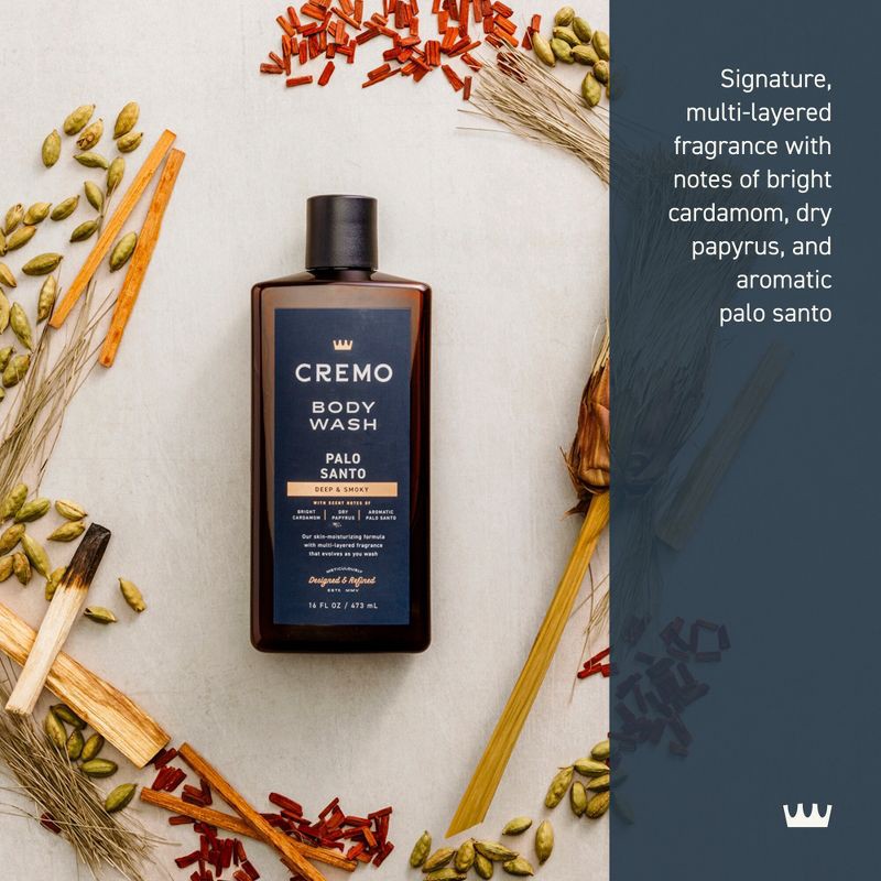 slide 3 of 7, Cremo Palo Santo Body Wash - 16 fl oz, 16 fl oz