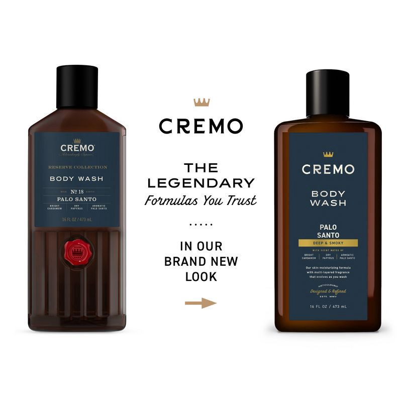 slide 3 of 5, Cremo Palo Santo Body Wash - 16 fl oz, 16 fl oz