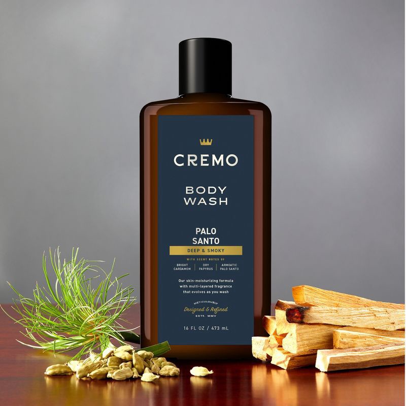 slide 4 of 5, Cremo Palo Santo Body Wash - 16 fl oz, 16 fl oz