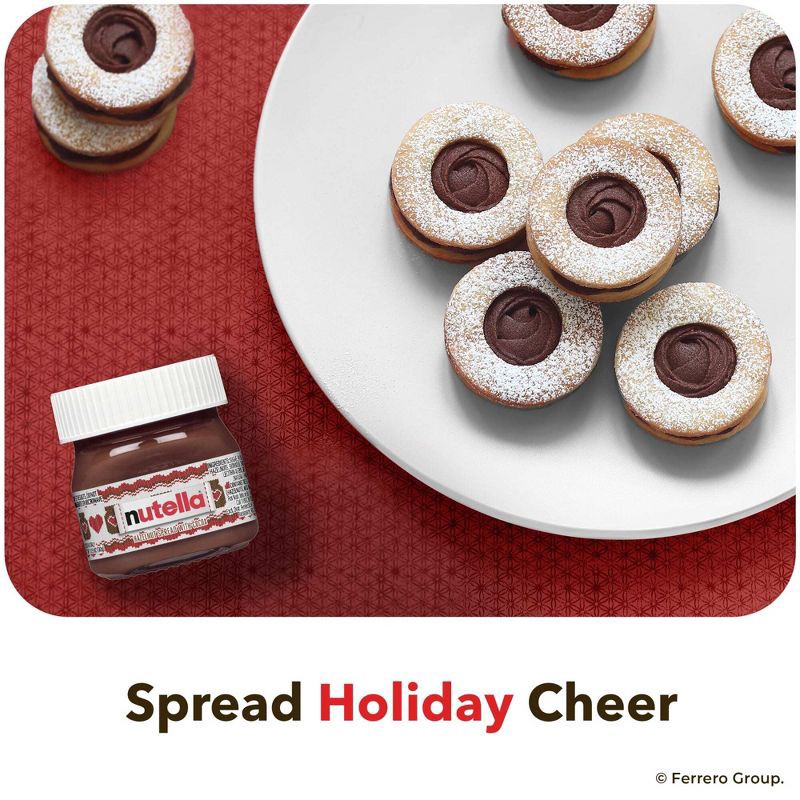 slide 3 of 7, Nutella Mini Christmas Chocolate Hazelnut Spread - 1.05oz, 1.05 oz