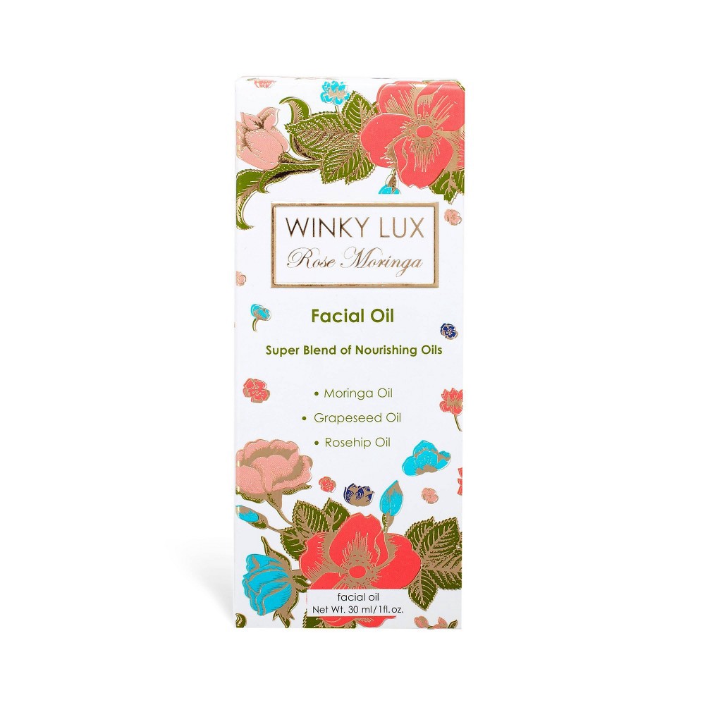 slide 4 of 7, Winky Lux Rose Moringa Facial Oil - 1 fl oz, 1 fl oz
