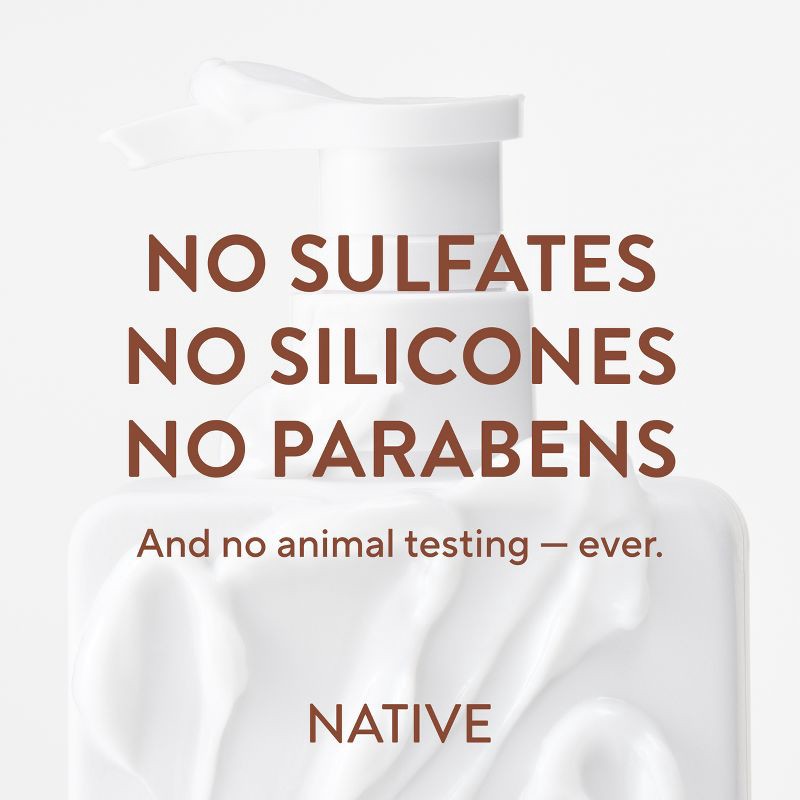 slide 7 of 12, Native Coconut & Vanilla Moisturizing Vegan Conditioner, Clean, Sulfate, Paraben and Silicone Free - 16.5 fl oz, 16.5 fl oz