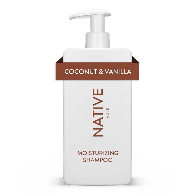 slide 1 of 7, Native Coconut & Vanilla Moisturizing Vegan Shampoo Sulfate, Paraben and Silicone Free - 16.5 fl oz, 16.5 fl oz