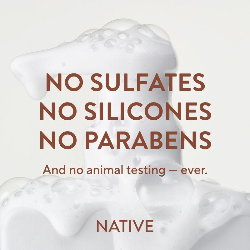 slide 7 of 13, Native Coconut & Vanilla Moisturizing Vegan Shampoo Sulfate, Paraben and Silicone Free - 16.5 fl oz, 16.5 fl oz