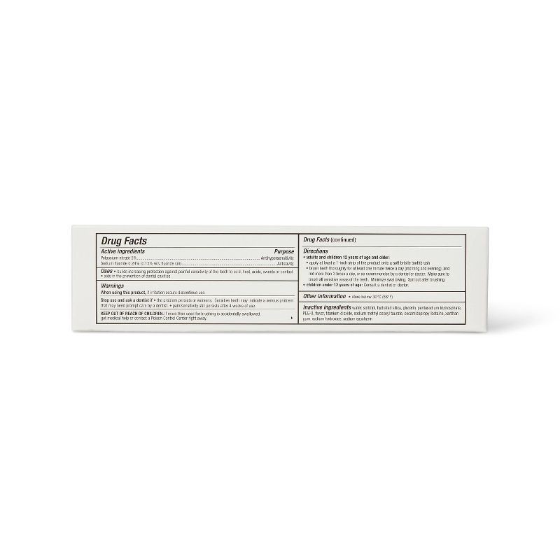 slide 6 of 6, Extra Sensitive Whitening Toothpaste - 4oz - up&up™, 4 oz