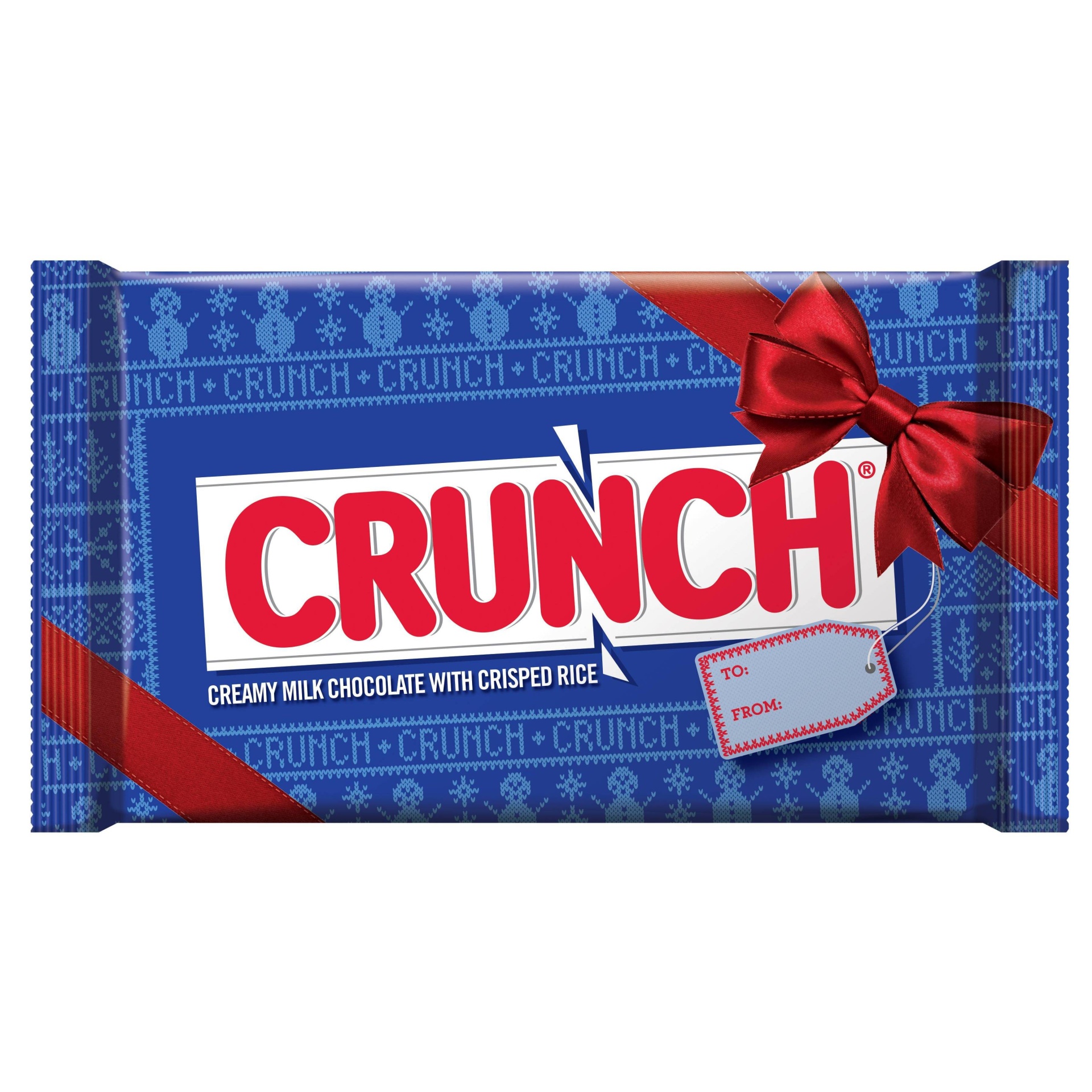 slide 1 of 1, Crunch Holiday Chocolate Bar, 16 oz