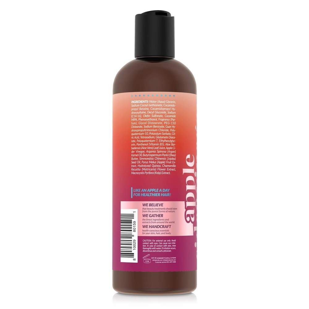 artnaturals Apple Cider Vinegar Shampoo 12 fl oz Shipt