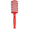 slide 6 of 17, KareCo Tangle Buster Superflex Brush, Red, 1 ct