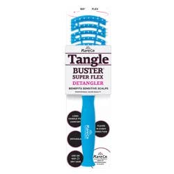 KareCo Tangle Buster Super Flex Detangler Blue.