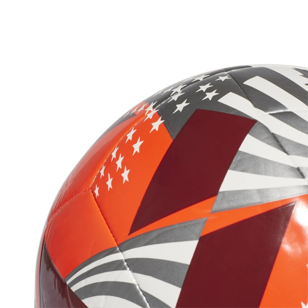 slide 3 of 4, Adidas MLS Size 3 Club Sports Ball - Red/White, 1 ct