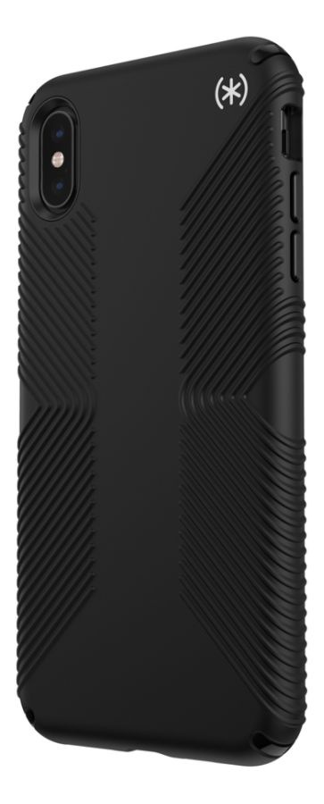 slide 4 of 8, Speck Presidio2 Grip Case For Apple Iphone Xs Max, Black, 136471-9116, 1 ct