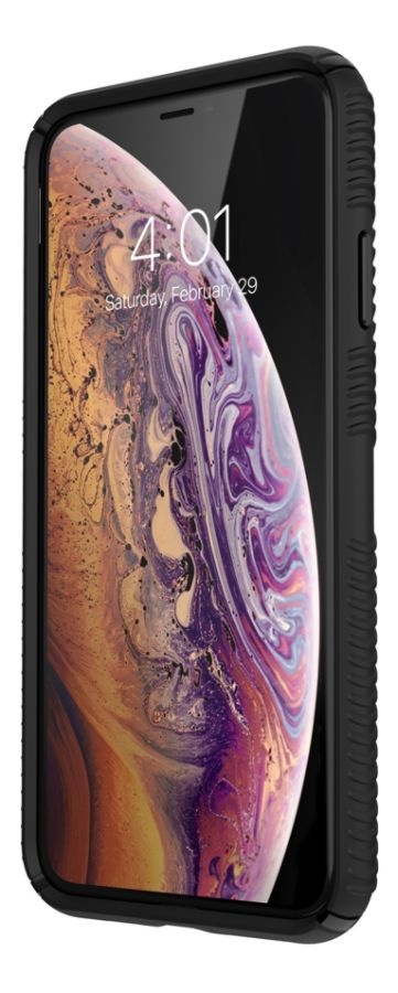 slide 3 of 8, Speck Presidio2 Grip Case For Apple Iphone Xs Max, Black, 136471-9116, 1 ct