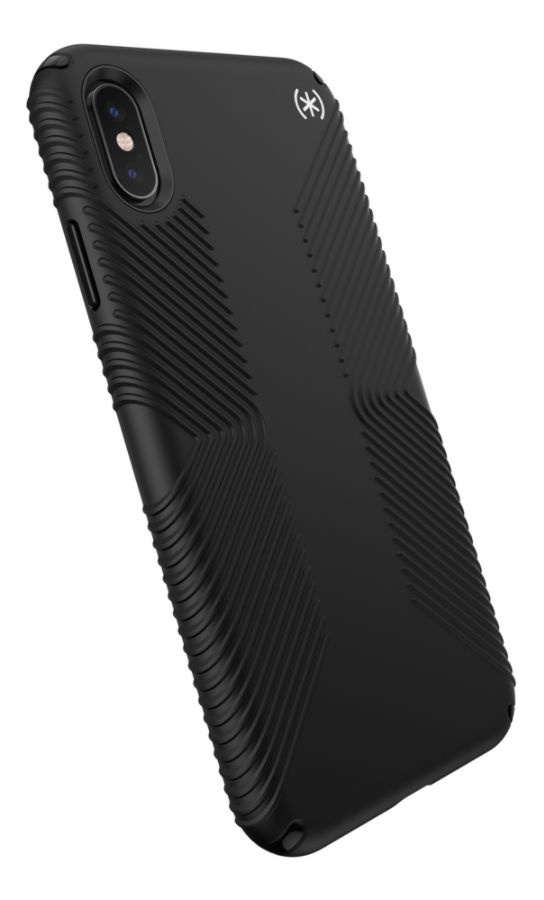 slide 6 of 8, Speck Presidio2 Grip Case For Apple Iphone Xs Max, Black, 136471-9116, 1 ct