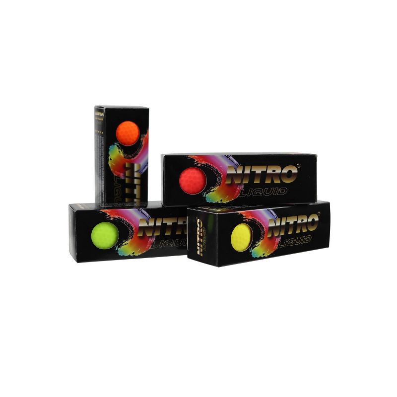 slide 4 of 5, Nitro Golf Balls - 12pc, 12 ct