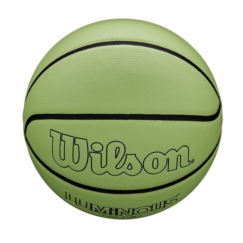 slide 5 of 7, Wilson 29.5" Luminous Glow Basketball, 1 ct